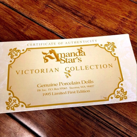 Porcelain Doll NWOT - Picture 6 of 7